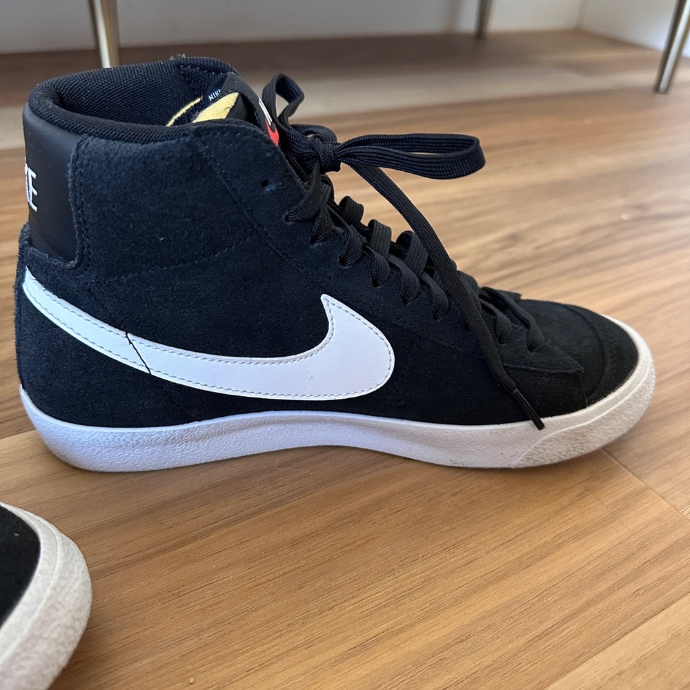 Black Suede Nike Blazer Mid